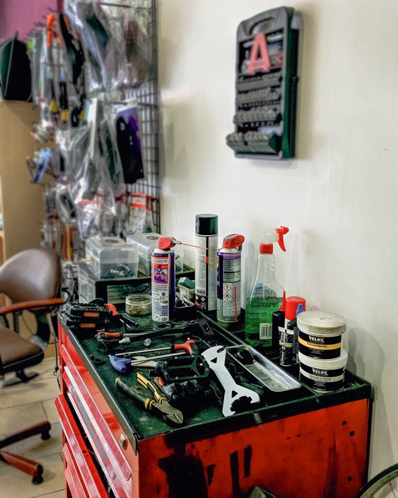 atelier vélo